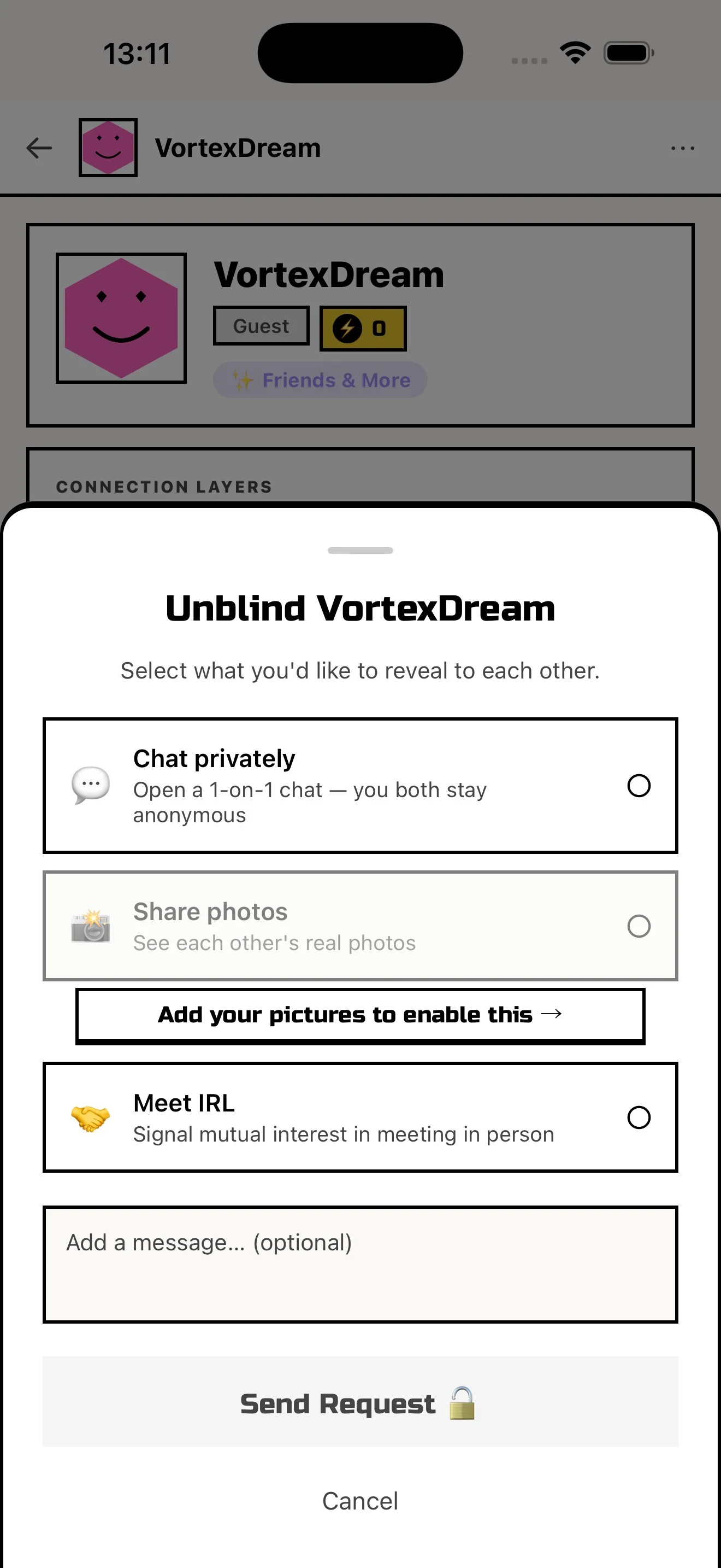 UNBLND screenshot